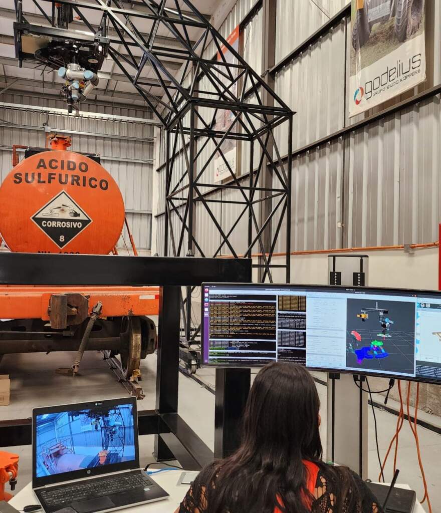 Robotic System for the Acid Loading process SK Godelius